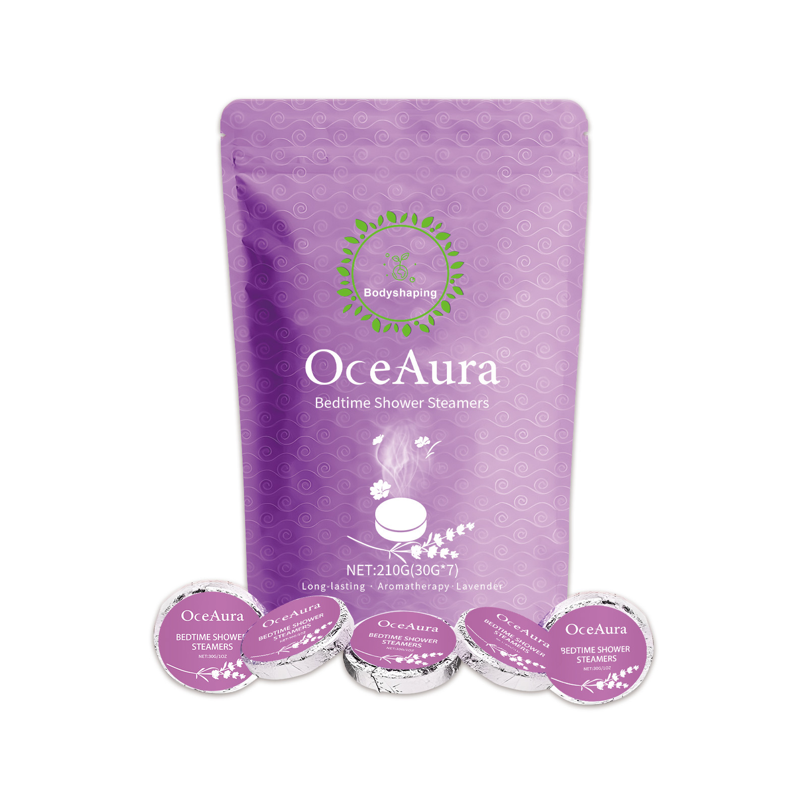 Shower Aromatherapy Sheet Relieve Physical Discomfort Gentle Cleansing Moisturizing Skin Fragrance