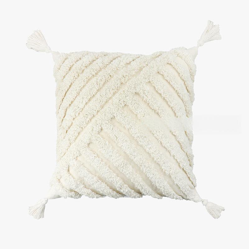 Geometric Patterned Waist Support Pillow Decorative Lumbar Cushion For Sofa Bed Chair Backrest Home Decor - Image 9
