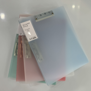 Music score folder-jelly color style-double clip-random color-A4-1 piece