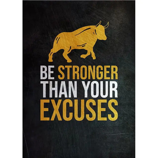 Stock Trading Quotes Poster Cross-border Temu Lazada Canvas Painting Core Decorative Painting - Image 5
