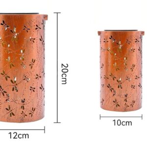 Solar Ceiling Lamp Outdoor Waterproof Courtyard Decorative Iron Hanging Lamp