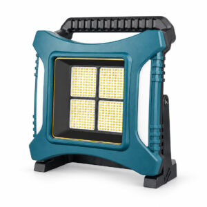 Rechargeable Battery Display Type C Batteryversion 18650 W8142 4 SMD 2835 LED Flood Light 6500mAh