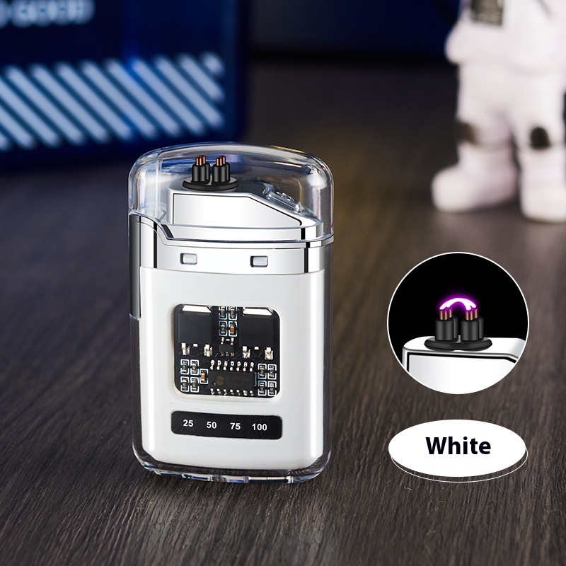 Creative Transparent Case Electronic Pulse Lighter