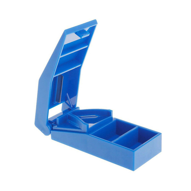 Pill Cutter With Divide Tablet Divider Pill Box Pill Cutter Dispenser