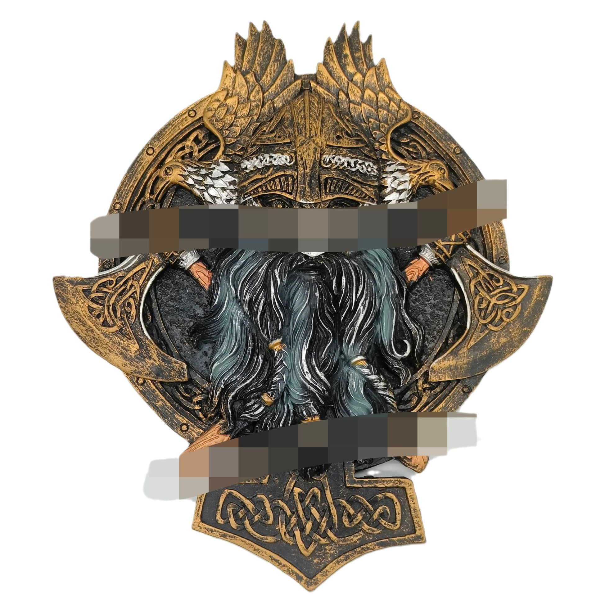 Viking Warrior Axe Wall Retro Distressed Accessories