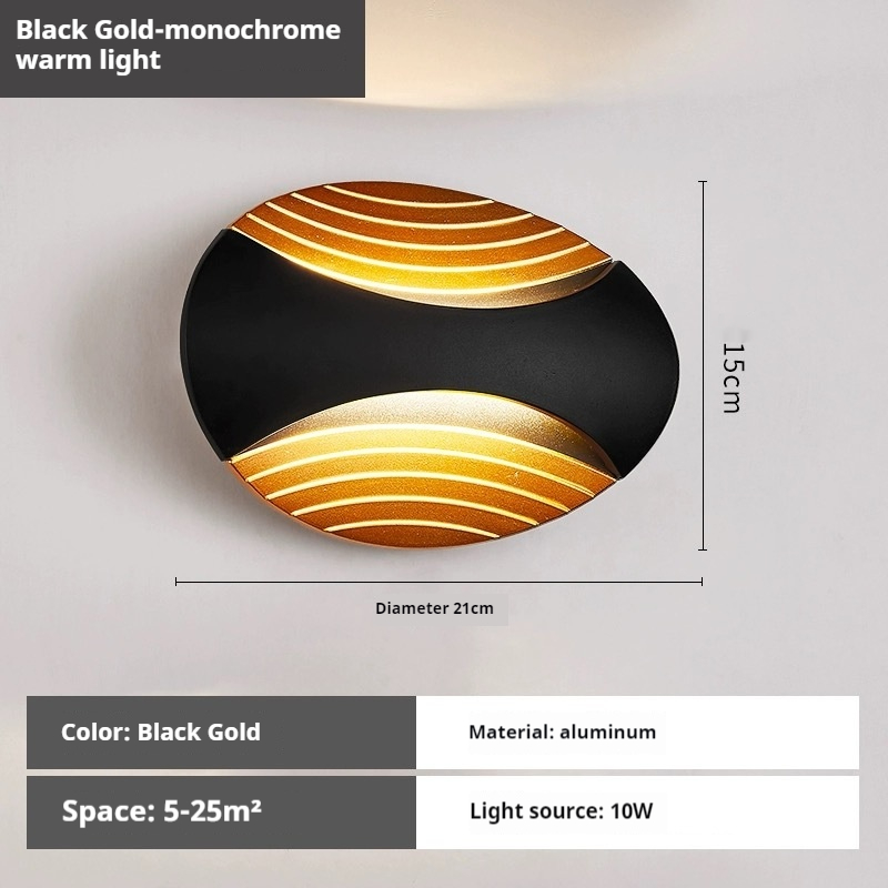 Stylish Modern Minimalist Bedroom Bedside Lamp