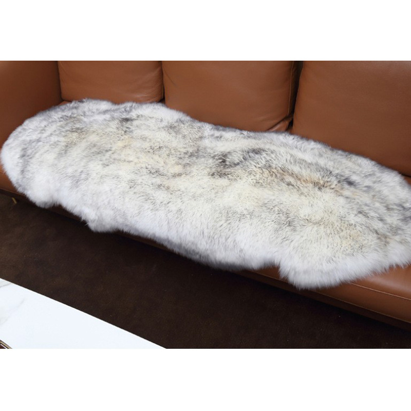 Fur Sofa Cushion Bay Window Mat Living Room Bedroom - Image 2