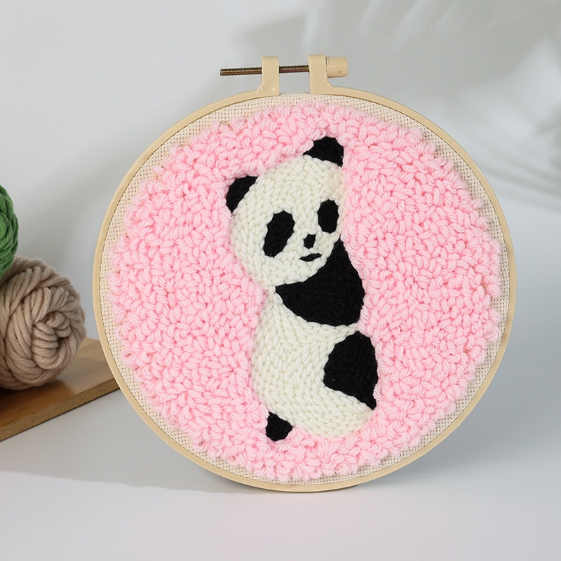 Handmade Embroidery Material Package Needle Children Beginners Stamp String Art Decoration - Image 14