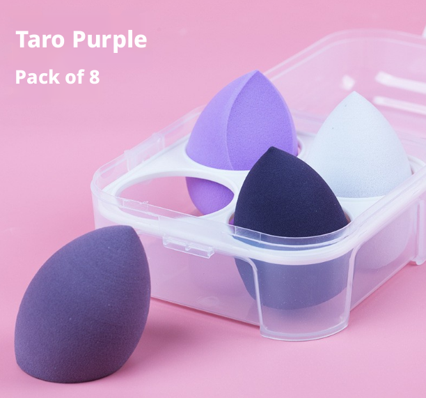 Beauty Eggs-4 compartments-Matcha Series-Polyurethane-4 pcs-1 box - Image 6