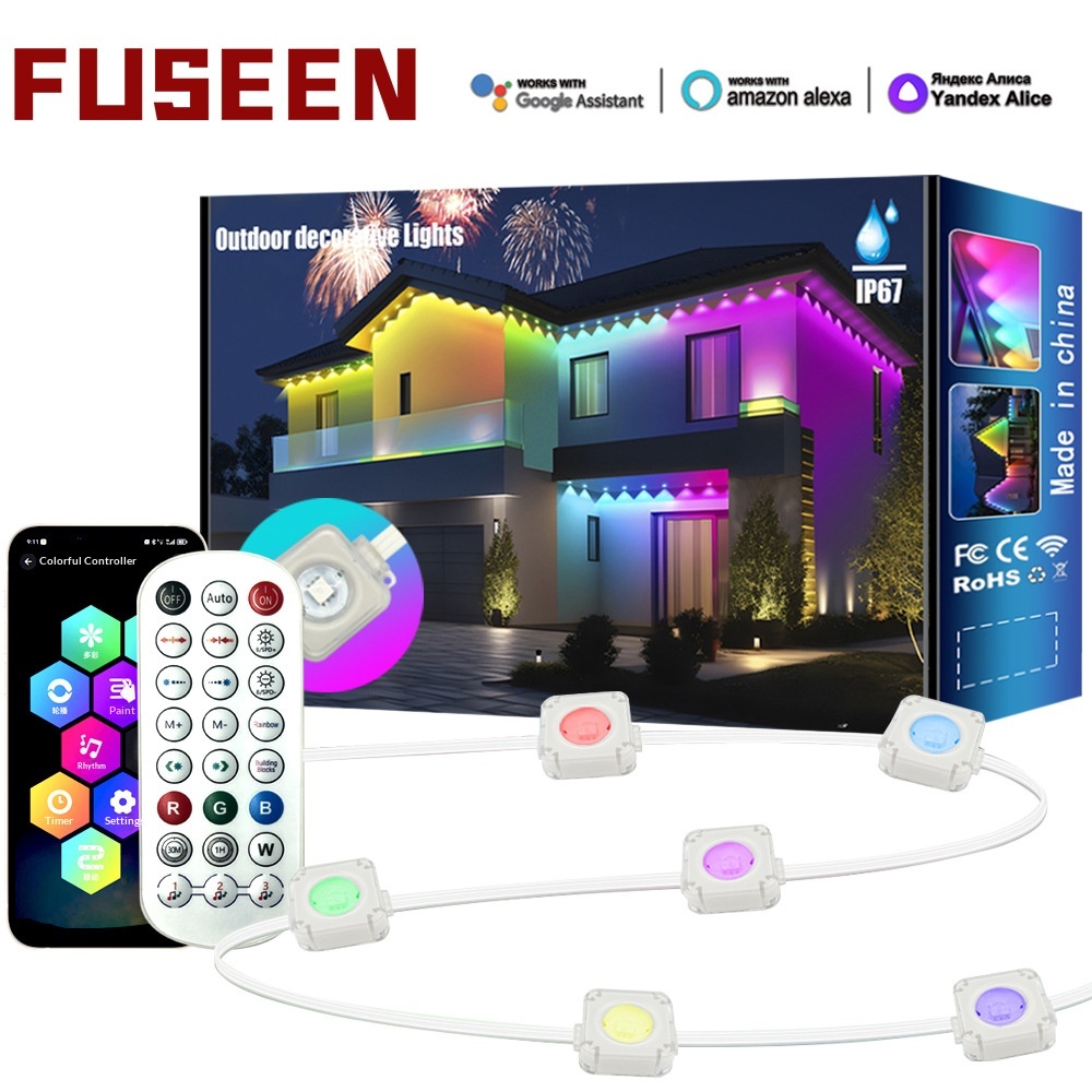 Outdoor Eave Light Smart Waterproof Color-Changing Patio