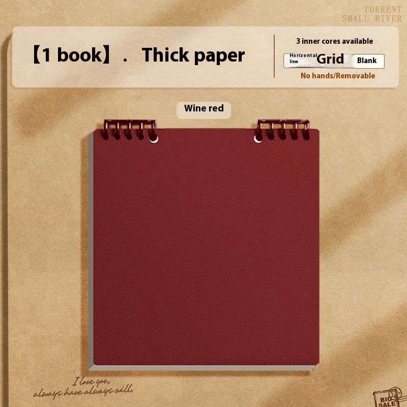 Simple Flip Up Detachable Chip Notebook - Image 8