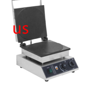 Commercial Square Ice Cream Cone Maker Egg Roll Machine