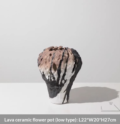 Wabi-sabi Style Ceramic Classic New Chinese-style Art Vase