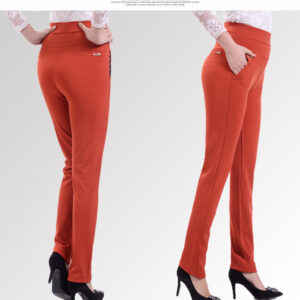 Middle-aged Women's Small Feet Stretch Casual Pants