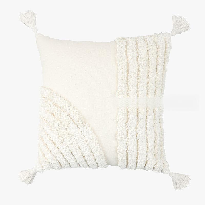 Geometric Patterned Waist Support Pillow Decorative Lumbar Cushion For Sofa Bed Chair Backrest Home Decor - Image 6