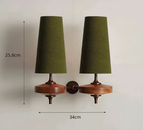 French Bedroom Retro Bedside Corridor Light - Image 7