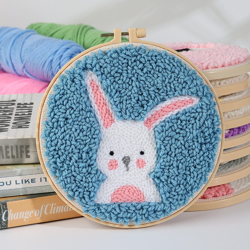 Handmade Embroidery Material Package Needle Children Beginners Stamp String Art Decoration - Image 15