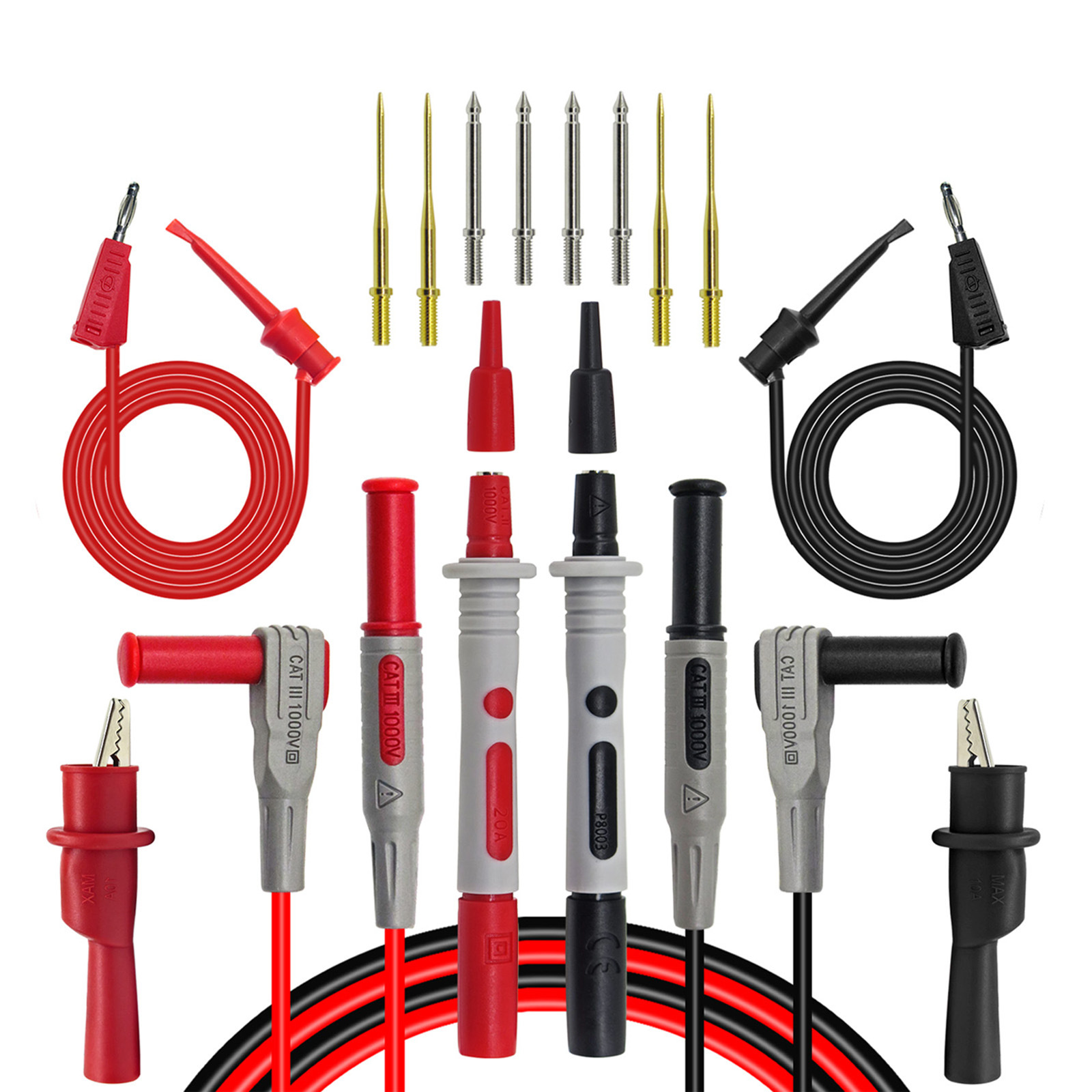Multi-function Test Line Kit Direct Plug Bend Plug Can Replace Pen-shape Meter