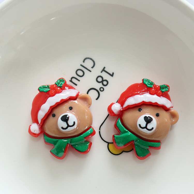 Santa Claus Snowman Elk DIY Children's Hairpin Water Cup Brooch Accessories