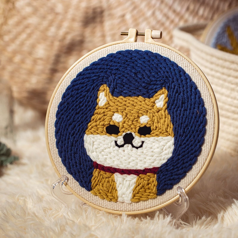 Handmade Embroidery Material Package Needle Children Beginners Stamp String Art Decoration - Image 17