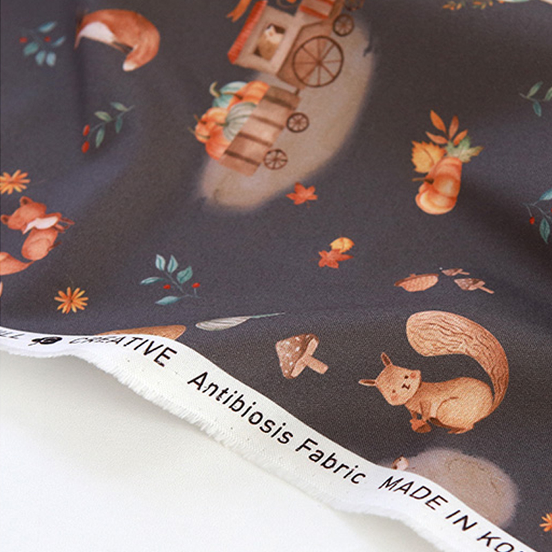 Pure Cotton 20's Plain Cotton Fabric Breathable Printing