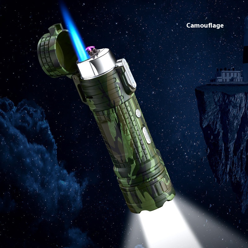 Multi Functional Creative Three Use Waterproof Flashlight Lighter