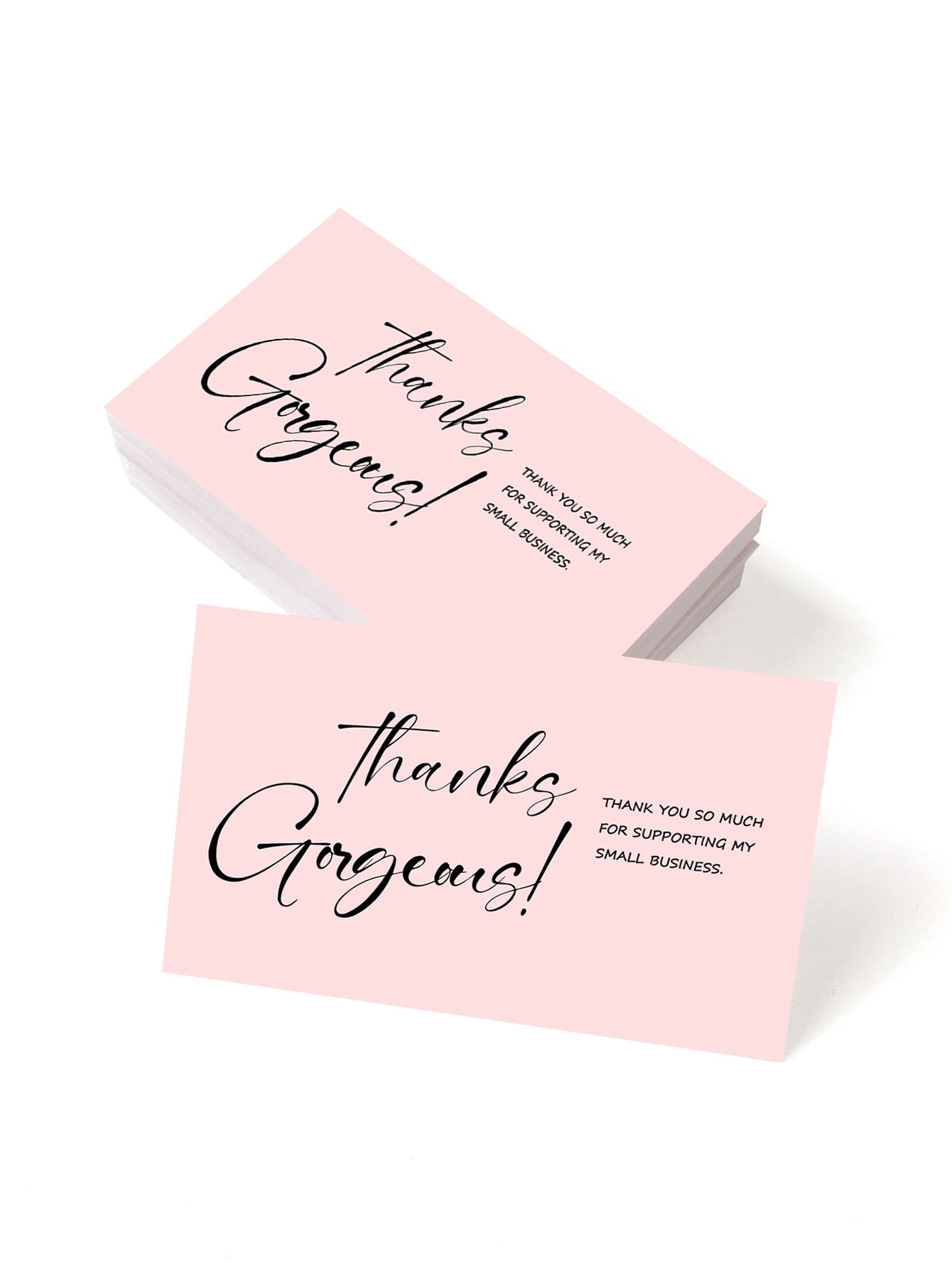 Thank-you Card Gift Present Holiday Greeting Card Wedding Business Party Invitation - Image 5