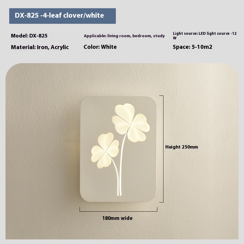 Bedroom Bedside Cream Style Balcony Aisle Wall Lamp