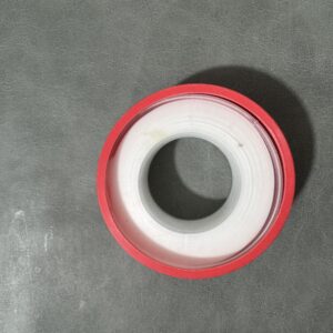 Raw material tape-No. 1 red button-red-8m * 1.5cm-thickness 0.1mm-1 roll