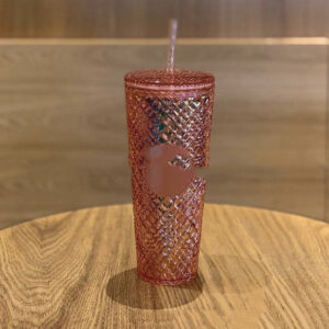 Original Direct-supply Double-layer Plastic Straw Cup