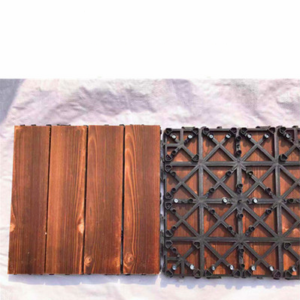Self-paved Anticorrosive Sun Room Garden Splicing Outdoor Wooden Floor Material