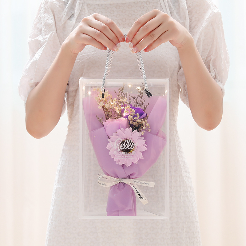 Soap Rose Bundle Gift Box - Image 3