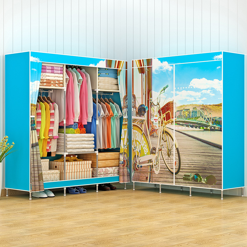 Steel tube rack clothes kitchen