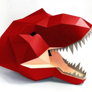 Animal paper model full face mask