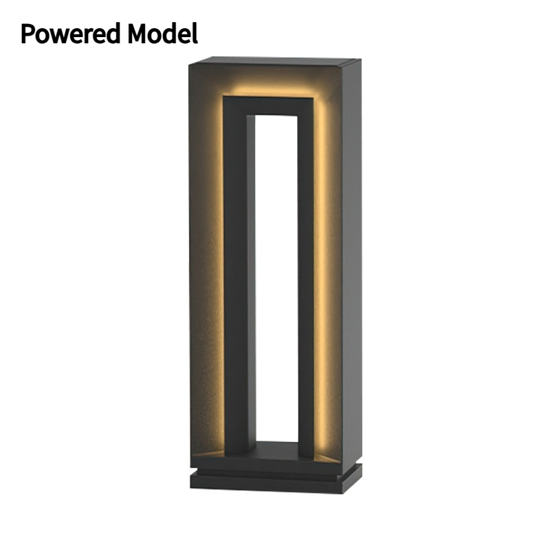 Solar Square Courtyard Waterproof Outdoor Garden Landscape Lamp