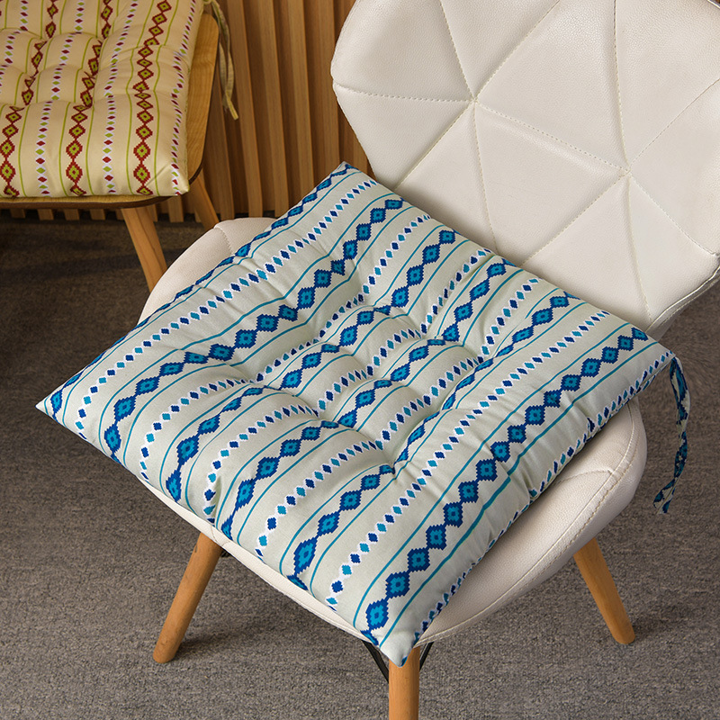 Simple Printed Square Cushion Cartoon Bay Window - Image 18