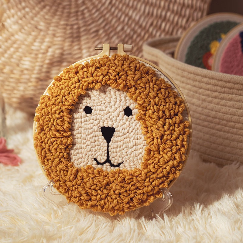 Handmade Embroidery Material Package Needle Children Beginners Stamp String Art Decoration - Image 10