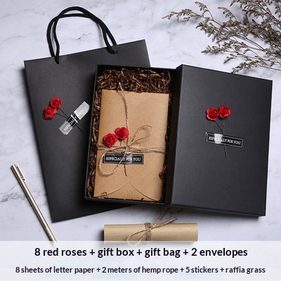 Retro-Style Romantic Love-Themed Gift Box For Letters