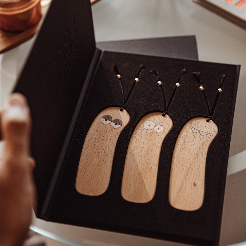 Original Design Cartoon Log Exquisite Bookmark Gifts For Teachers And Colleagues - Image 7