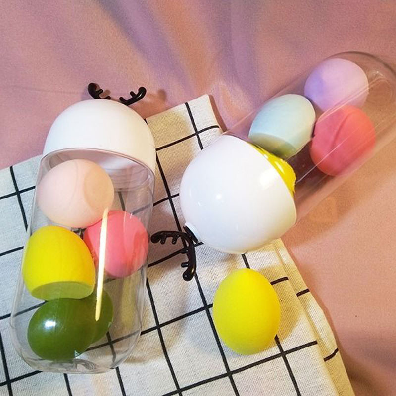 Travel Pack Milk Tea Tin Makeup Egg - Image 11