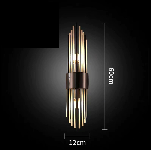 Crystal Wall Lamp Living Room Background Wall Stairs Aisle Light - Image 13
