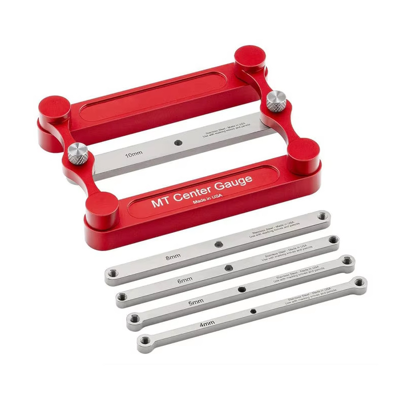 Multi-Size Red Woodworking Straight-Hole Locator - Image 2