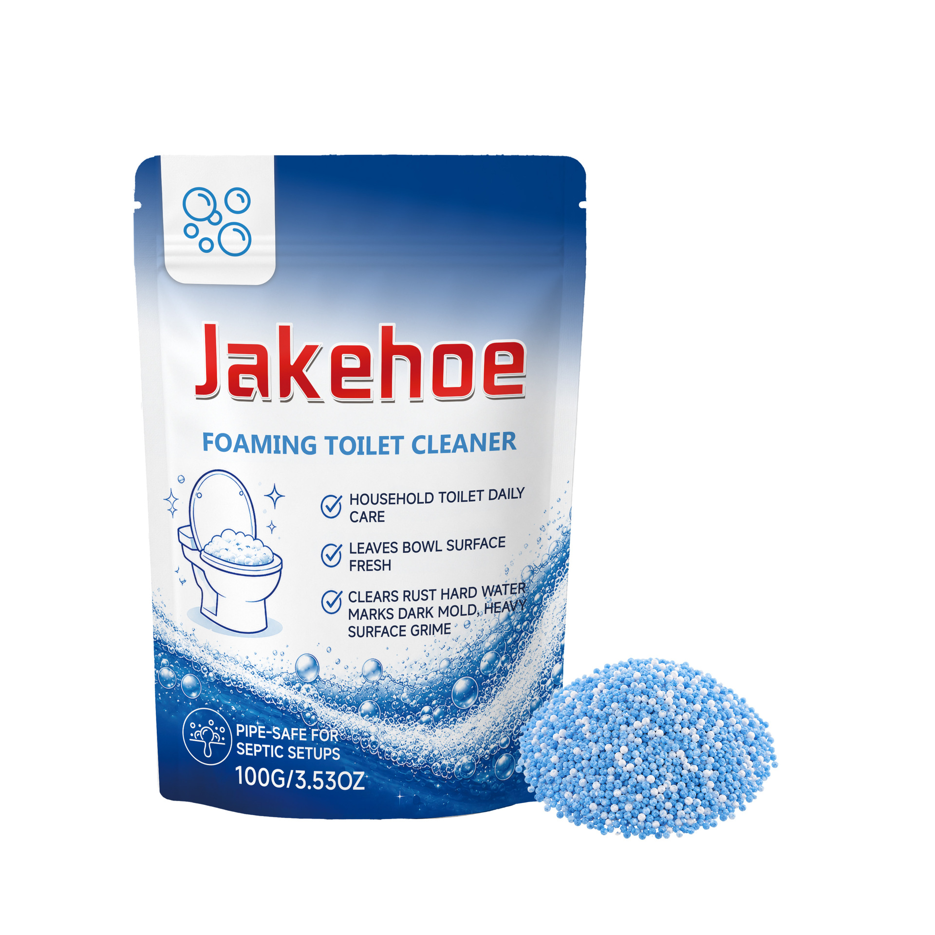 Ceramic Glaze Deodorizing And Detergent Foam Toilet Cleaner