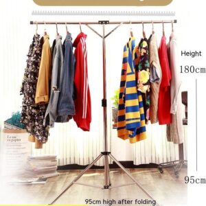 Removable Clothes Hanger Foldable And Portable Clothes Rack Selling Display Shelf Floor