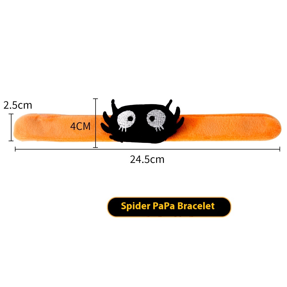 Halloween Decorative Ring Spider Wristband
