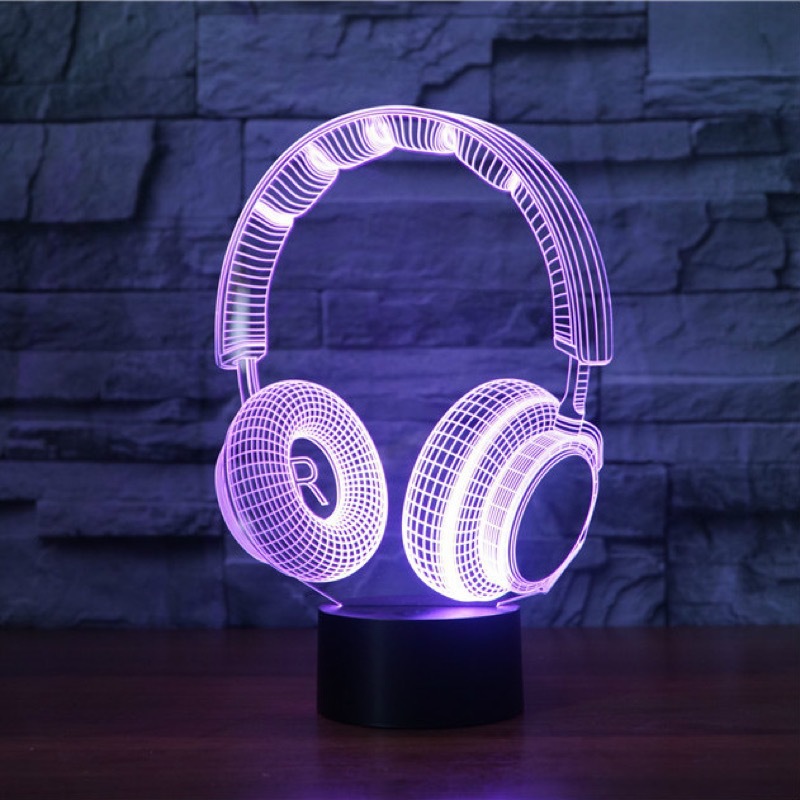 USB Atmosphere Light Bedroom Touch Table Lamp PS4 Light - Image 3