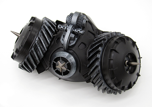 Steampunk gas mask face - Image 5