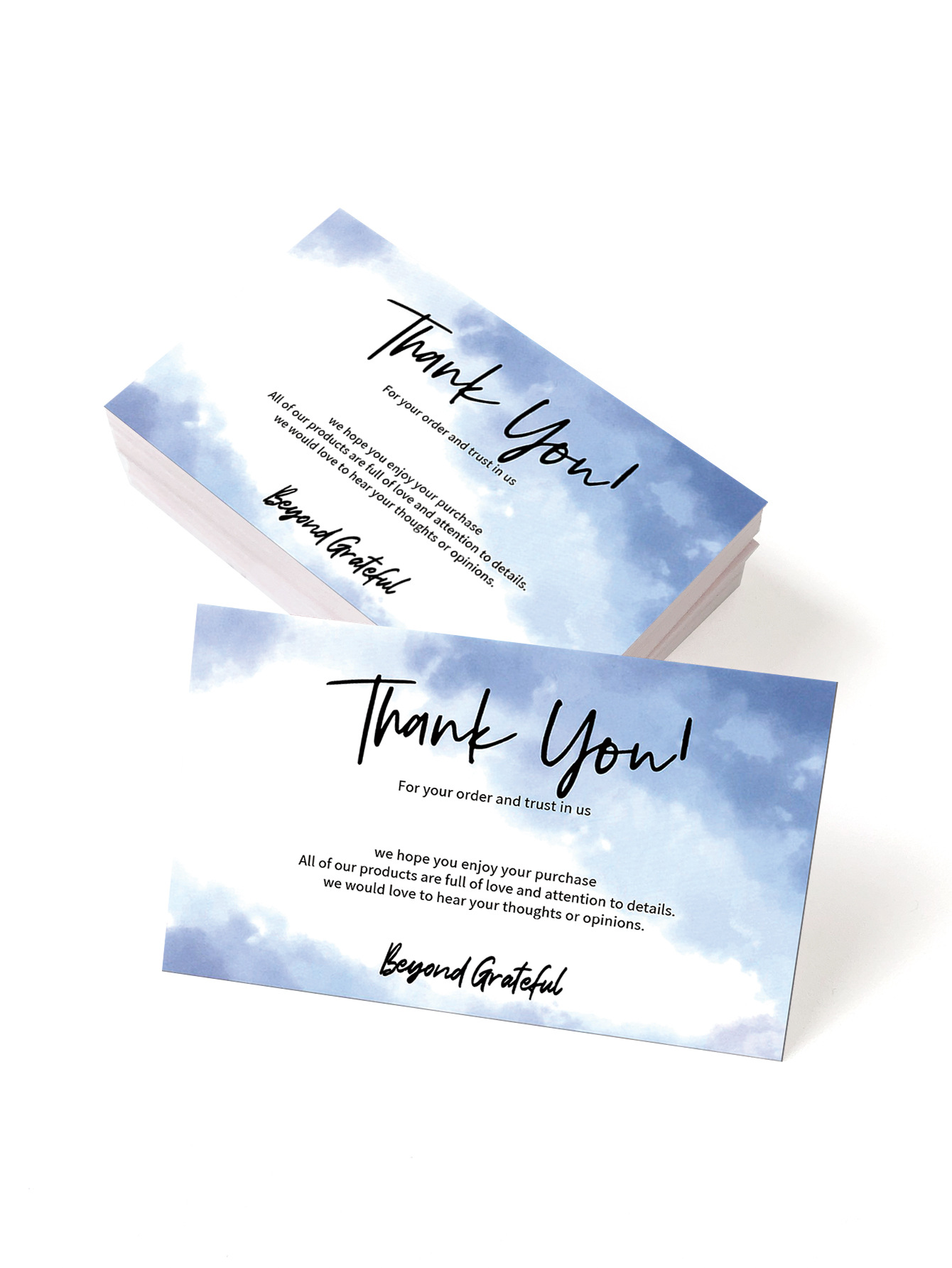 Thank-you Card Gift Present Holiday Greeting Card Wedding Business Party Invitation - Image 12