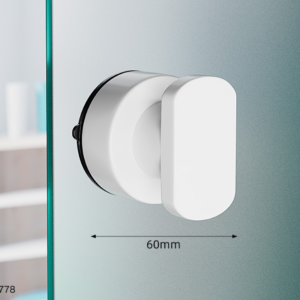 Strong Suction Cup Without Drilling, Long Door Handle, Glass Door Handle, High-end Household Shower Room Glass Door Handle