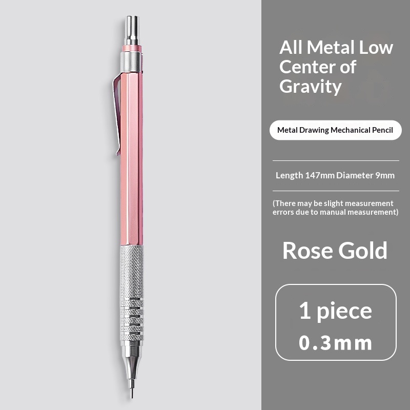 All-metal, Low-center-of-gravity Drafting And Technical Pencil - Image 7